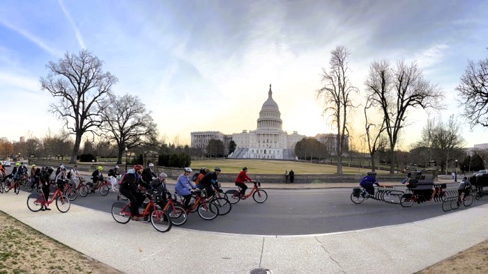 Biking to the Capitol